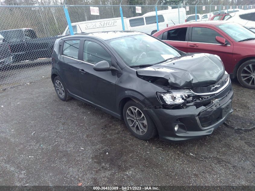 2018 CHEVROLET SONIC LT - 1G1JD6SG9J4123191