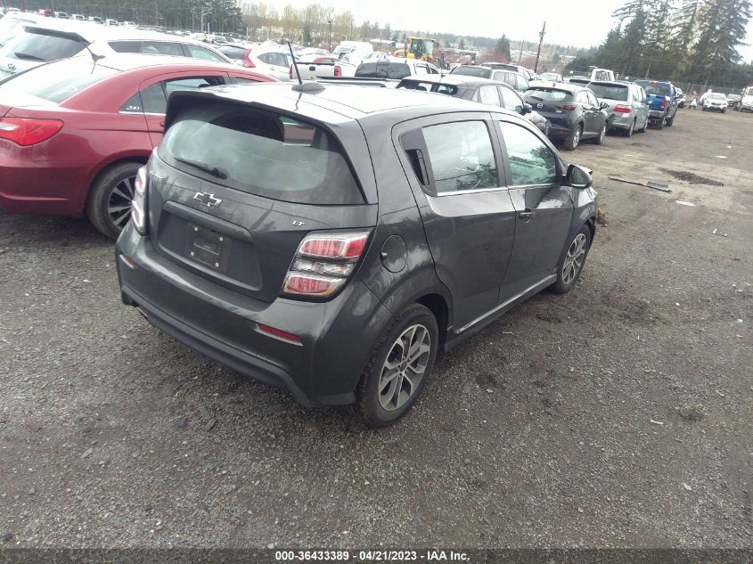 2018 CHEVROLET SONIC LT - 1G1JD6SG9J4123191