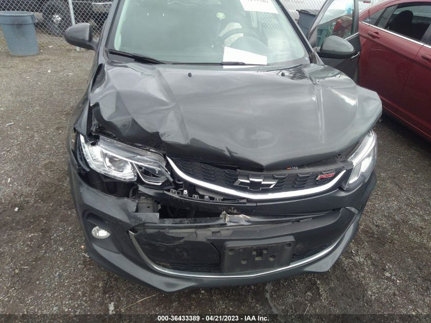 2018 CHEVROLET SONIC LT - 1G1JD6SG9J4123191
