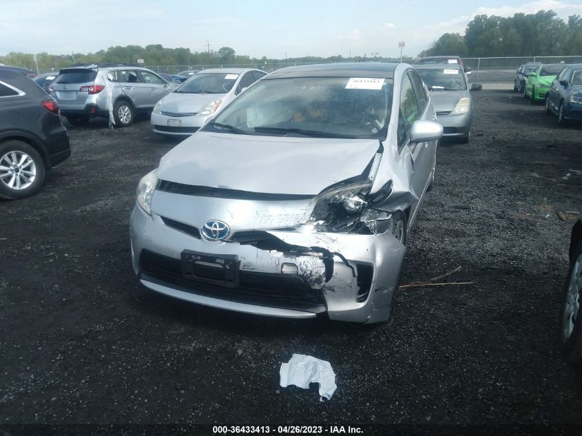 2015 TOYOTA PRIUS FOUR - JTDKN3DU6F0417222