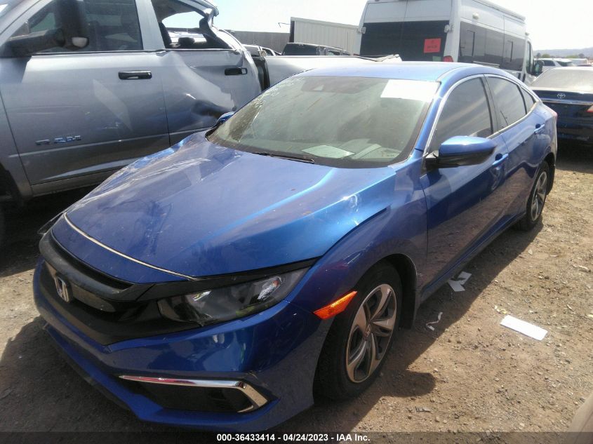 2020 HONDA CIVIC SEDAN LX - 19XFC2F66LE011153