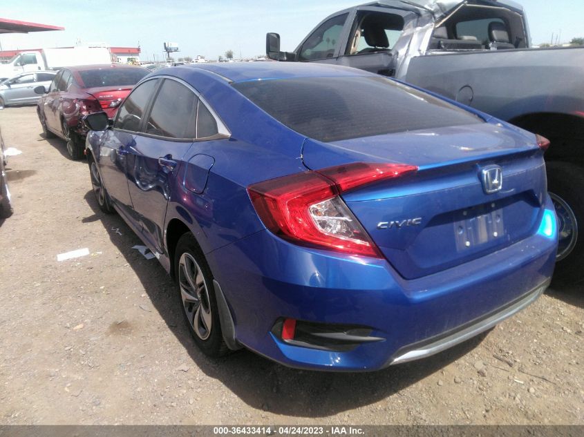 2020 HONDA CIVIC SEDAN LX - 19XFC2F66LE011153