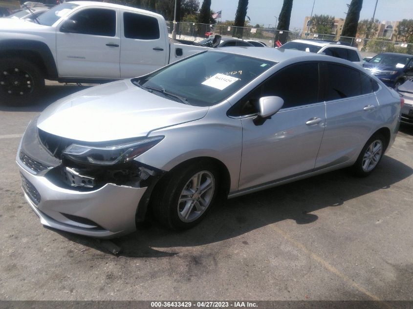 2018 CHEVROLET CRUZE LT - 1G1BE5SM7J7168016