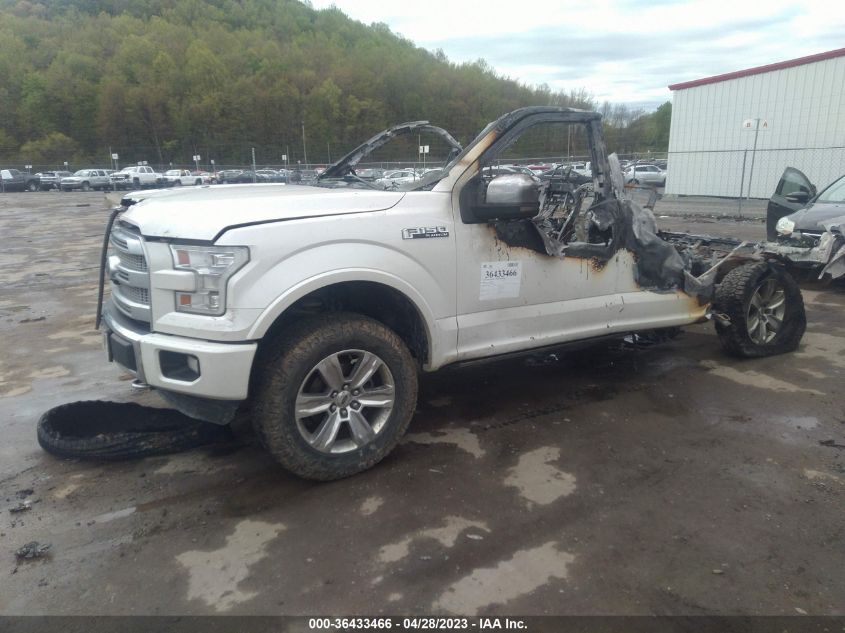 2016 FORD F-150 XLT/XL/LARIAT/PLATINUM - 1FTEW1EF4GFA98917