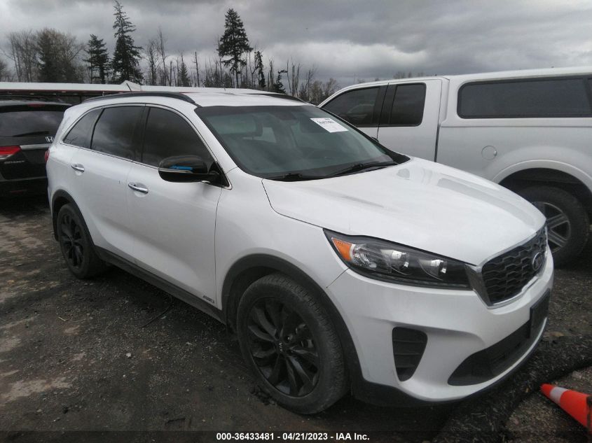 5XYPGDA53KG583768 KIA SORENTO S V6 2019