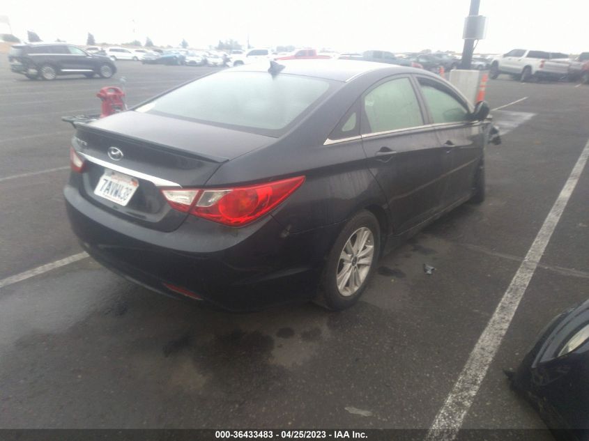 2013 HYUNDAI SONATA GLS PZEV - 5NPEB4AC4DH735668