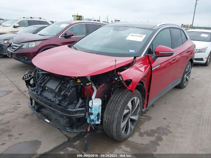 2022 VOLKSWAGEN ID.4 PRO S WVGKMPE28NP074423