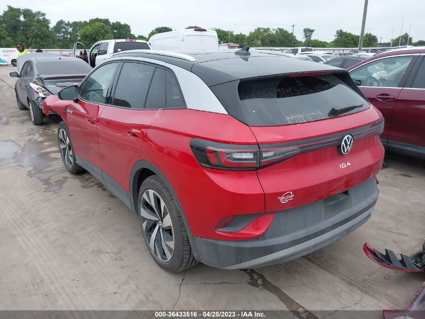2022 VOLKSWAGEN ID.4 PRO S WVGKMPE28NP074423