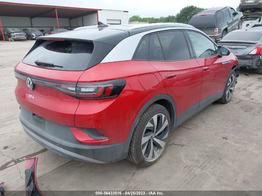 2022 VOLKSWAGEN ID.4 PRO S WVGKMPE28NP074423