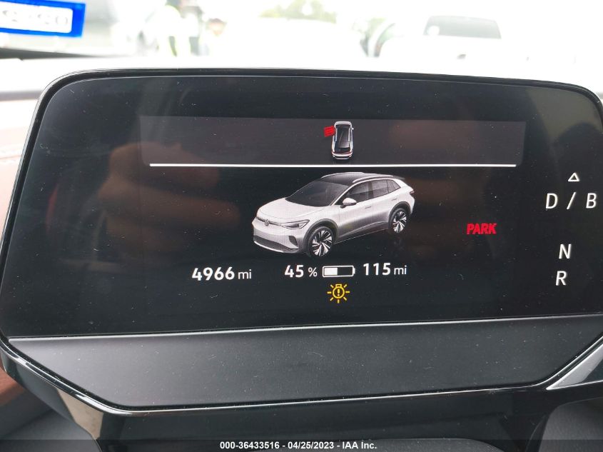 2022 VOLKSWAGEN ID.4 PRO S WVGKMPE28NP074423
