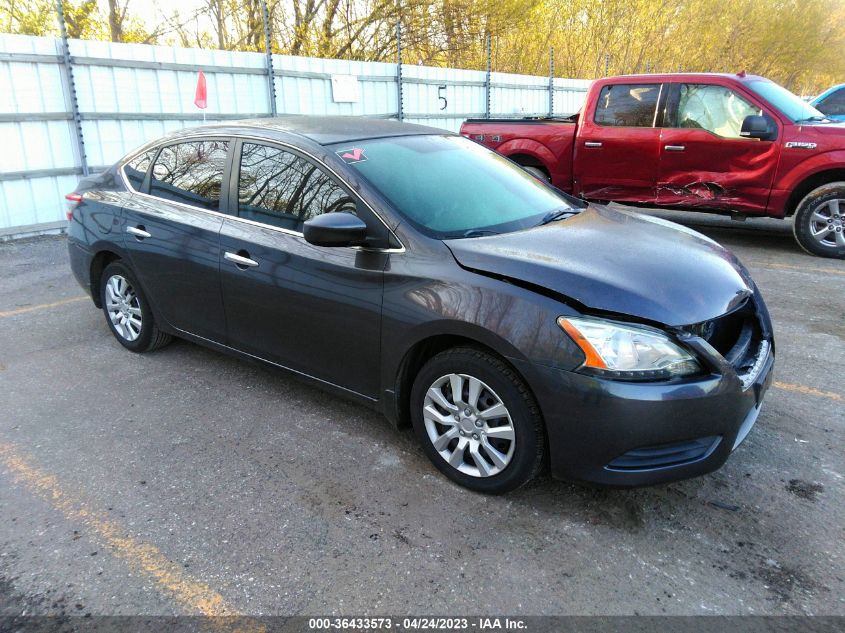 2014 NISSAN SENTRA S/FE+ S/SV/FE+ SV/SR/SL - 1N4AB7AP1EN850769