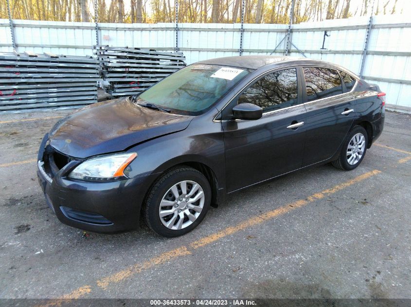 2014 NISSAN SENTRA S/FE+ S/SV/FE+ SV/SR/SL - 1N4AB7AP1EN850769