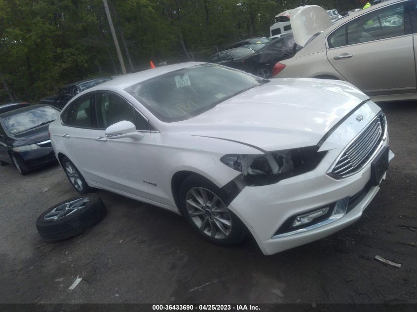 2017 FORD FUSION HYBRID SE - 3FA6P0LU8HR309933