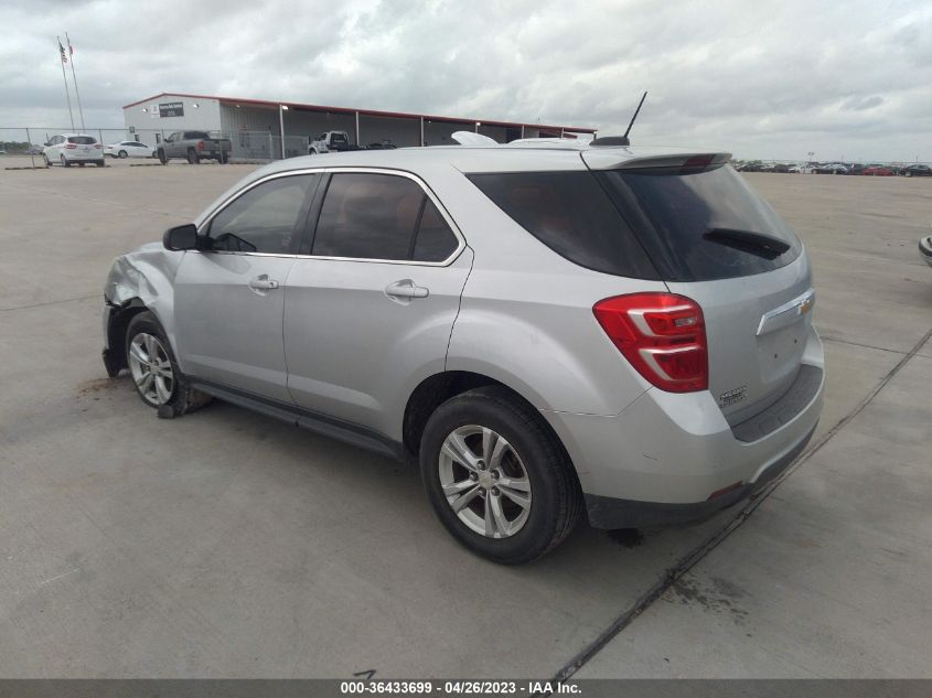 2017 CHEVROLET EQUINOX LS - 2GNALBEK5H1508506