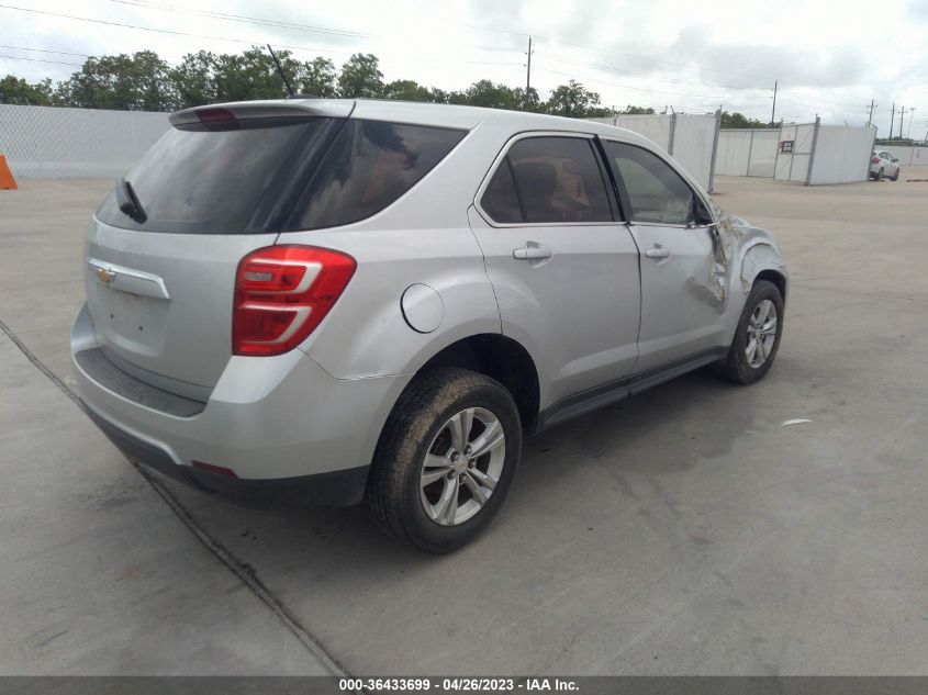 2017 CHEVROLET EQUINOX LS - 2GNALBEK5H1508506