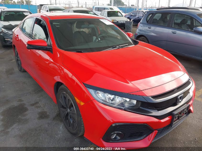 2018 HONDA CIVIC HATCHBACK EX - SHHFK7H58JU200655