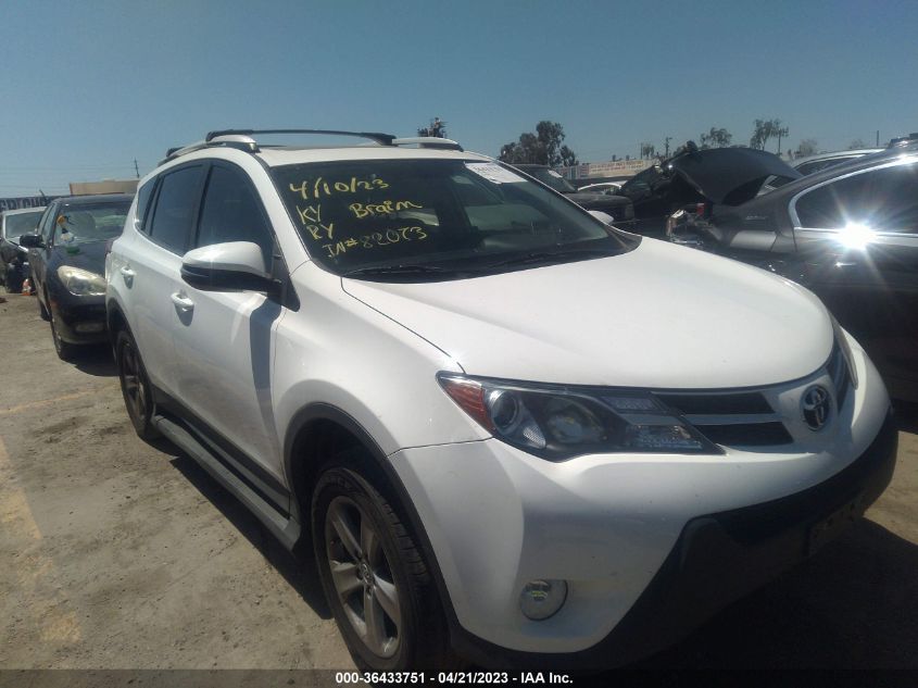 2015 TOYOTA RAV4 XLE - 2T3WFREV1FW159535
