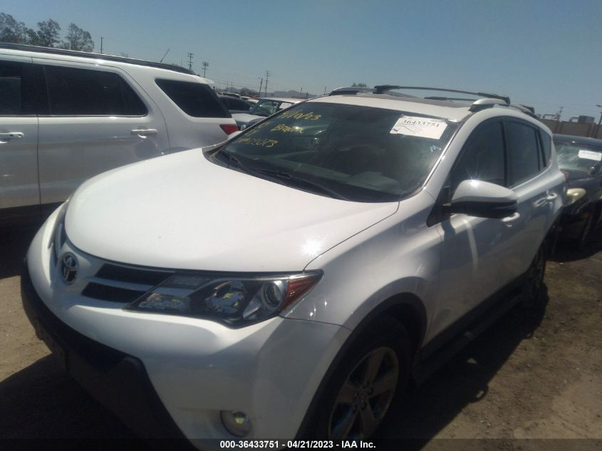 2015 TOYOTA RAV4 XLE - 2T3WFREV1FW159535