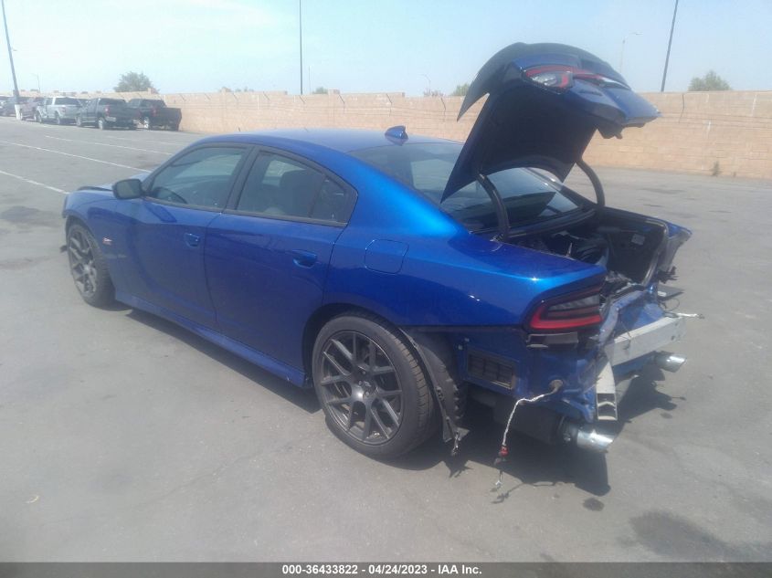 2019 DODGE CHARGER SCAT PACK - 2C3CDXGJ7KH662735