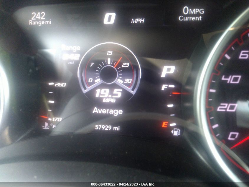 2019 DODGE CHARGER SCAT PACK - 2C3CDXGJ7KH662735