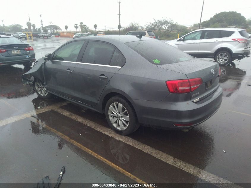 2015 VOLKSWAGEN JETTA SEDAN 1.8T SE W/CONNECTIVITY - 3VWD07AJ8FM237033