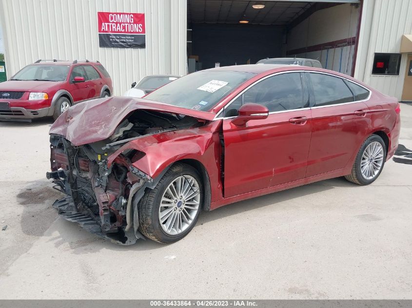 2014 FORD FUSION SE - 3FA6P0HD8ER176093