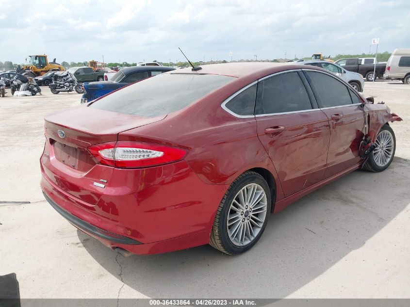 2014 FORD FUSION SE - 3FA6P0HD8ER176093