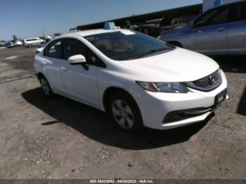 2015 HONDA CIVIC LX - 19XFB2F59FE267351