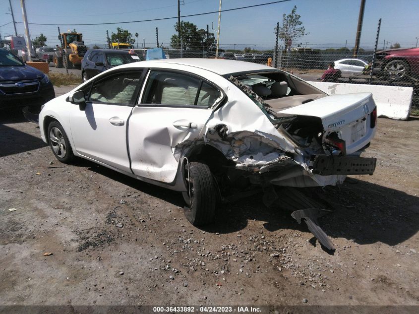 2015 HONDA CIVIC LX - 19XFB2F59FE267351