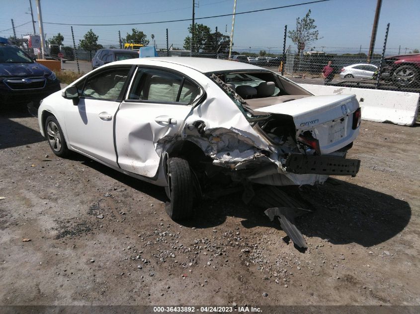 2015 HONDA CIVIC LX - 19XFB2F59FE267351