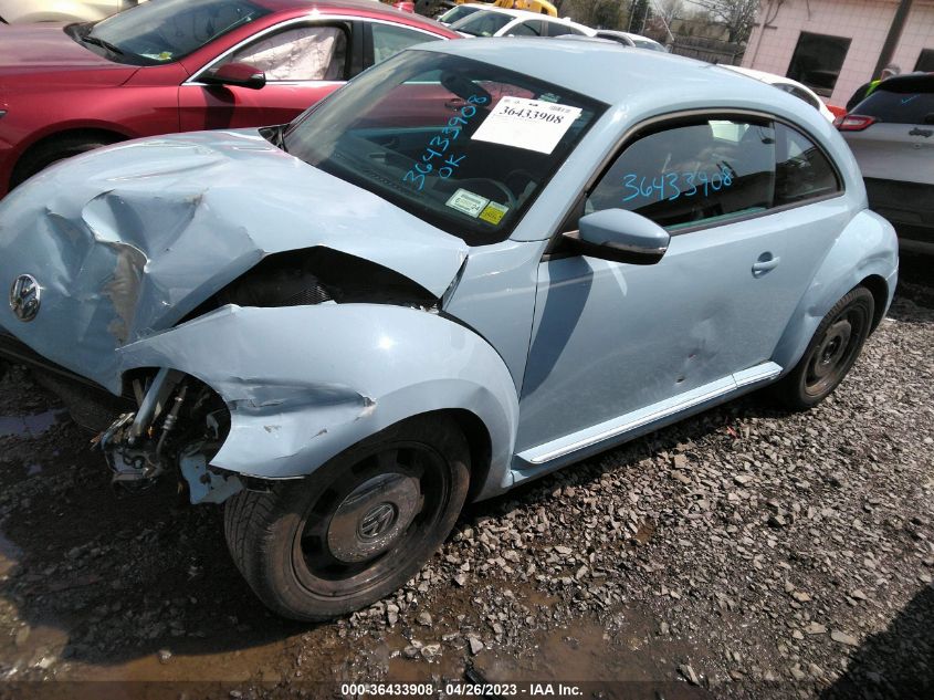 2013 VOLKSWAGEN BEETLE COUPE 2.5L - 3VWJP7AT7DM664426