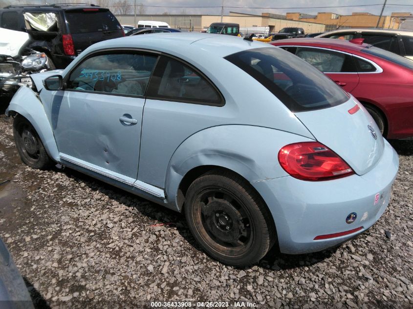 2013 VOLKSWAGEN BEETLE COUPE 2.5L - 3VWJP7AT7DM664426
