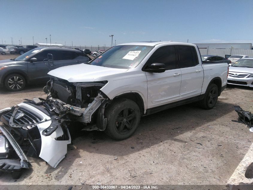 2022 HONDA RIDGELINE BLACK EDITION - 5FPYK3F82NB030922