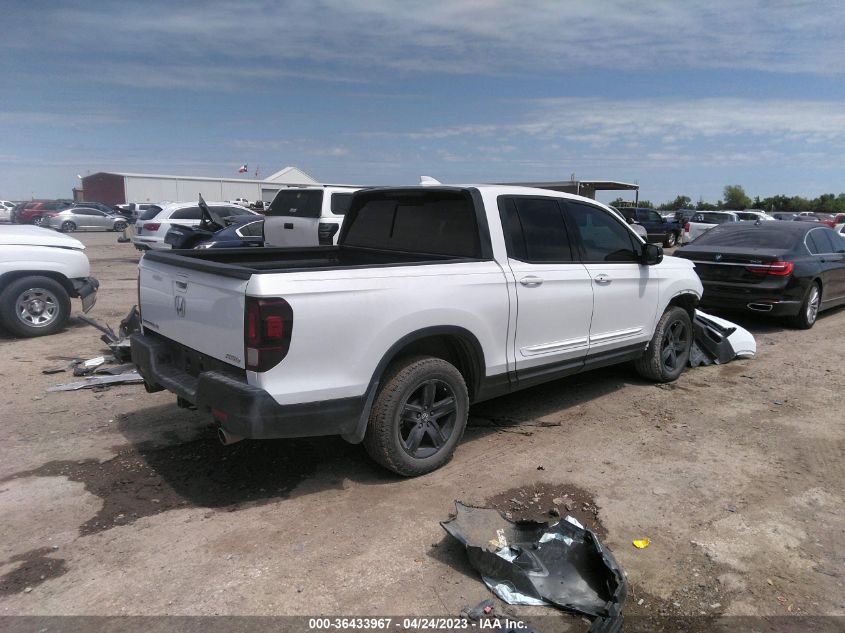 2022 HONDA RIDGELINE BLACK EDITION - 5FPYK3F82NB030922