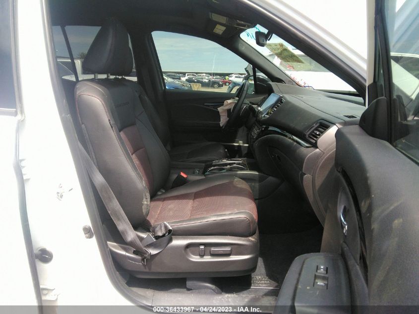 2022 HONDA RIDGELINE BLACK EDITION - 5FPYK3F82NB030922