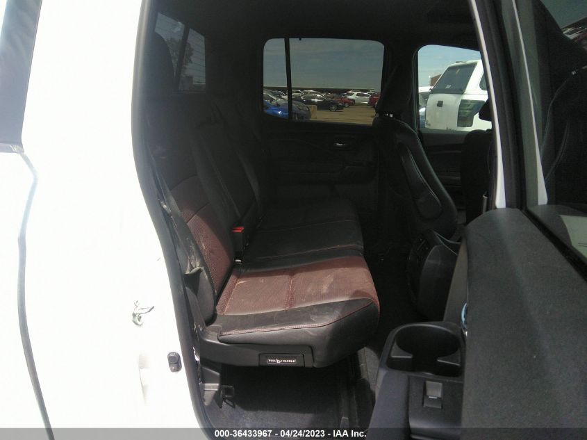 2022 HONDA RIDGELINE BLACK EDITION - 5FPYK3F82NB030922