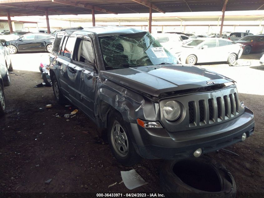 2013 JEEP PATRIOT SPORT - 1C4NJPBAXDD251592