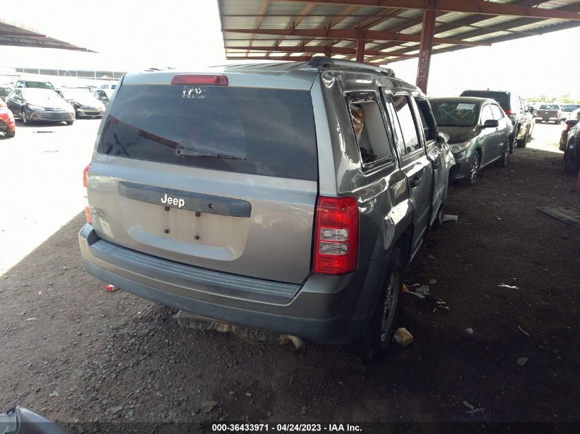 2013 JEEP PATRIOT SPORT - 1C4NJPBAXDD251592