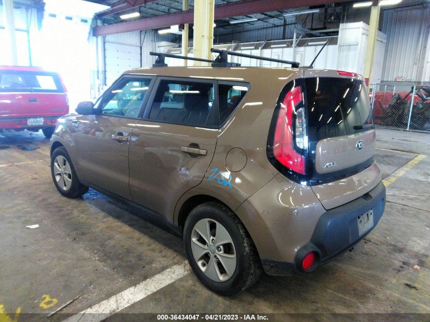 2015 KIA SOUL BASE - KNDJN2A28F7216423