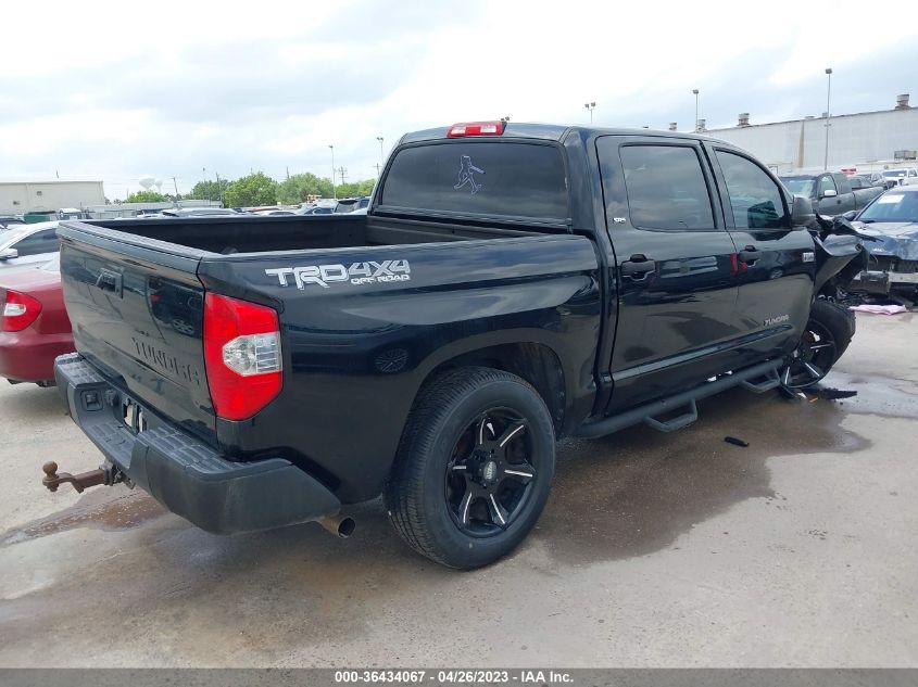 2014 TOYOTA TUNDRA 4WD TRUCK SR5 - 5TFDW5F15EX347643