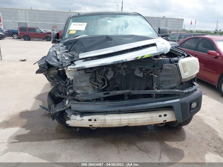 2014 TOYOTA TUNDRA 4WD TRUCK SR5 - 5TFDW5F15EX347643