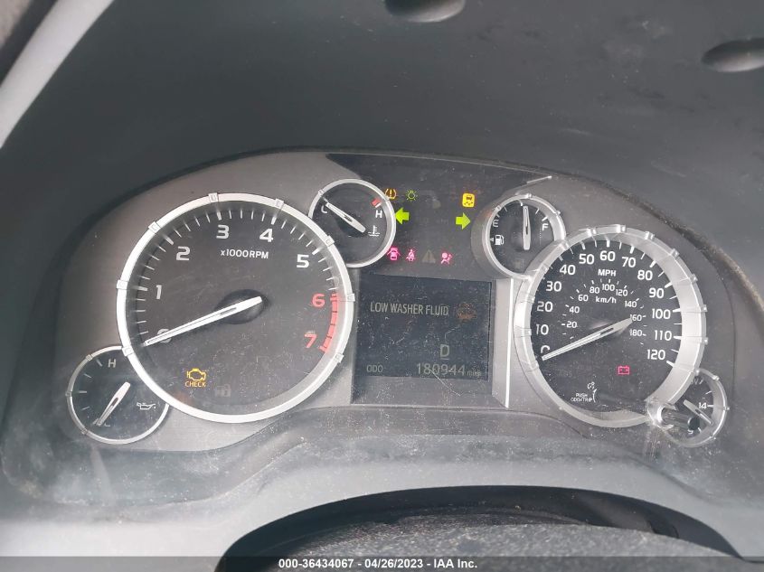 2014 TOYOTA TUNDRA 4WD TRUCK SR5 - 5TFDW5F15EX347643