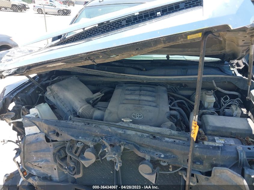 2014 TOYOTA TUNDRA 4WD TRUCK SR5 - 5TFDW5F15EX347643