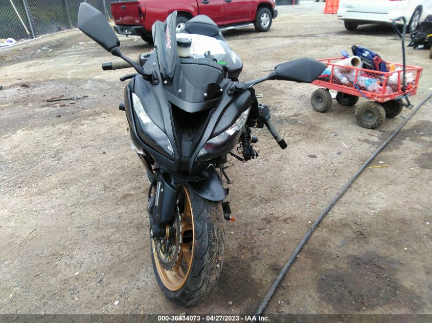 2015 KAWASAKI ZX636 F JKBZXJF16FA006287