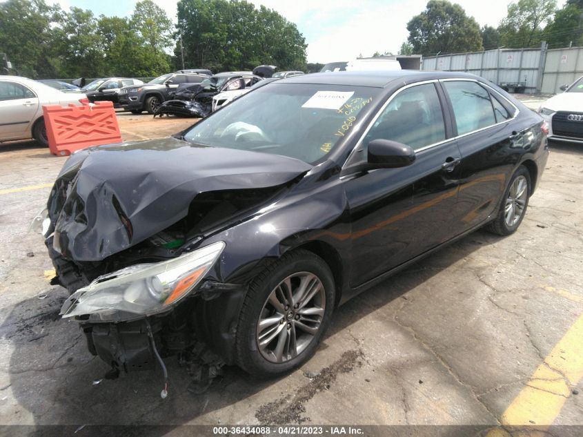 2016 TOYOTA CAMRY SE - 4T1BF1FK9GU590610