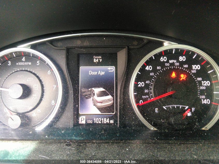 2016 TOYOTA CAMRY SE - 4T1BF1FK9GU590610