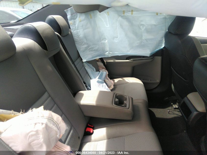 2016 TOYOTA CAMRY SE - 4T1BF1FK9GU590610