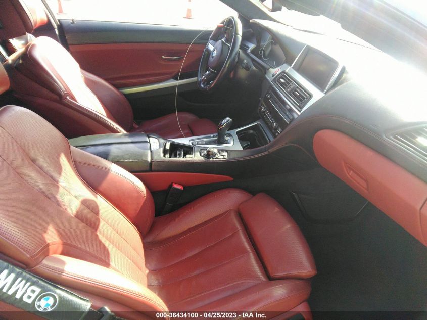2014 BMW 6 SERIES 640I - WBALW3C56EC892696