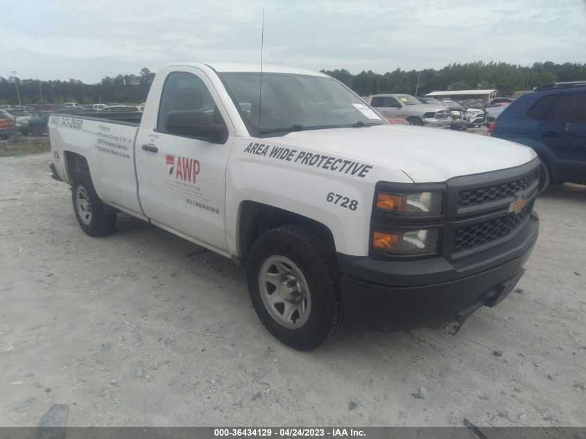 2015 CHEVROLET SILVERADO 1500 WORK TRUCK - 1GCNCPEH2FZ342011