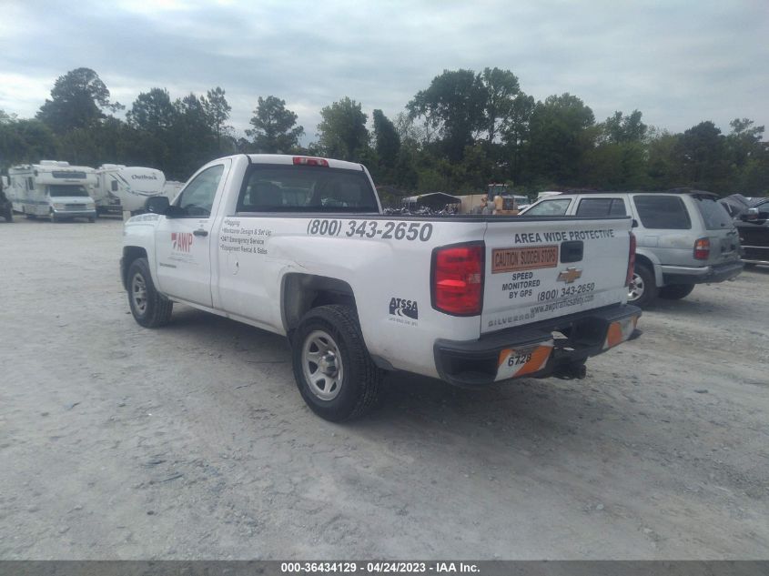 2015 CHEVROLET SILVERADO 1500 WORK TRUCK - 1GCNCPEH2FZ342011